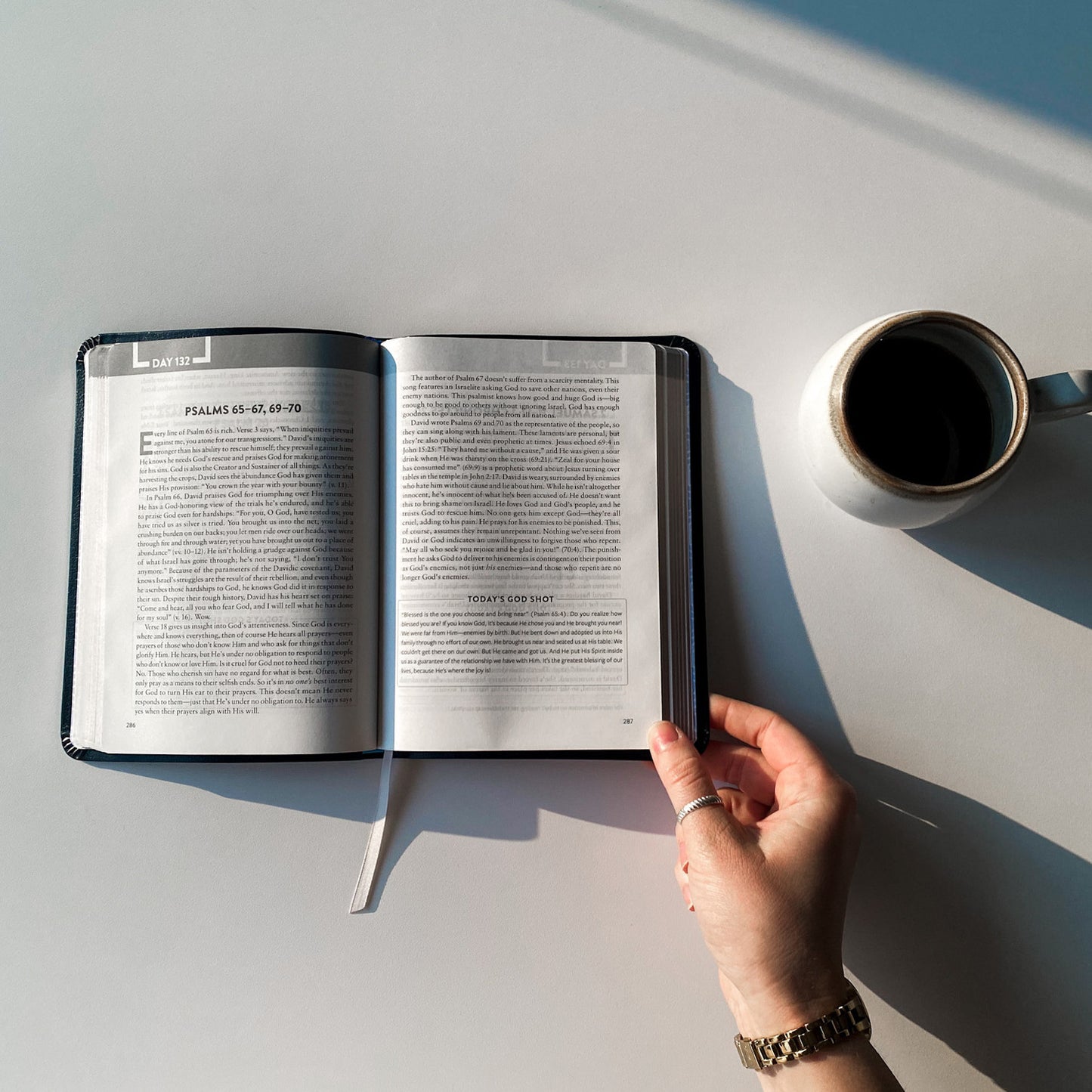 The Bible Recap: Black Bonded Leather