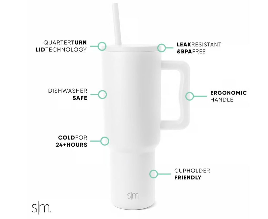 TBR White Tumbler
