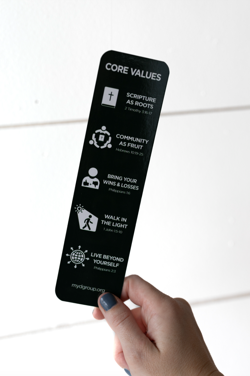 D-Group Bookmarks - 5pk