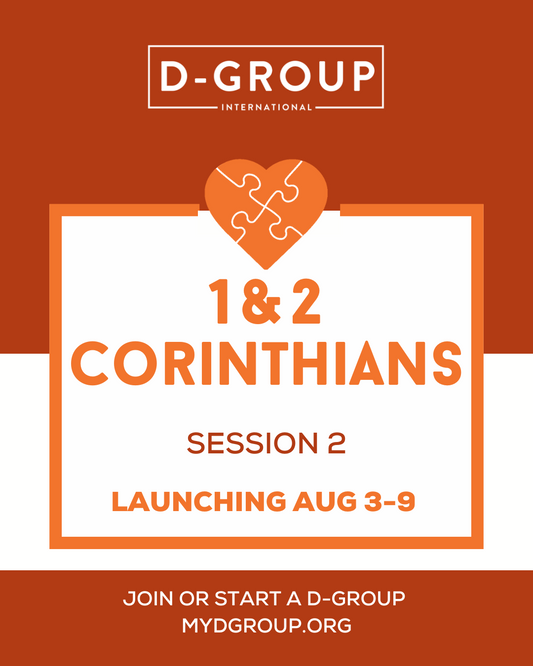 Corinthians: Session 2 Registration (D-Group Members Only)