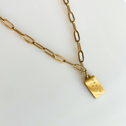 JOY Tag Necklace