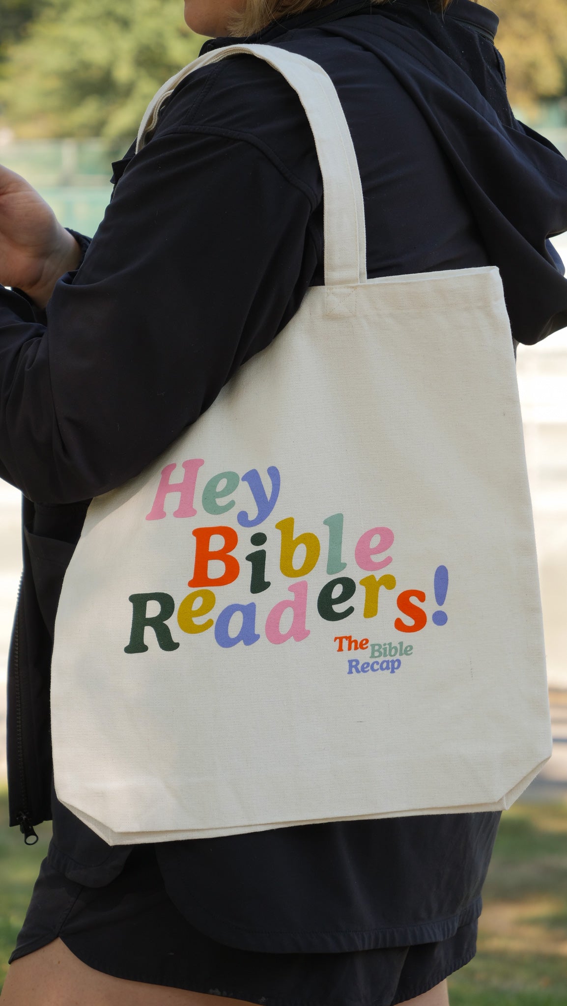 Hey Bible Readers Tote