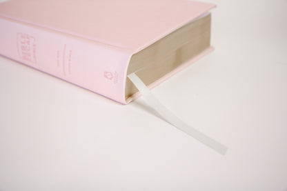The Bible Recap 365-Day Chronological Study Bible - Pink Vegan Leather Hardcover