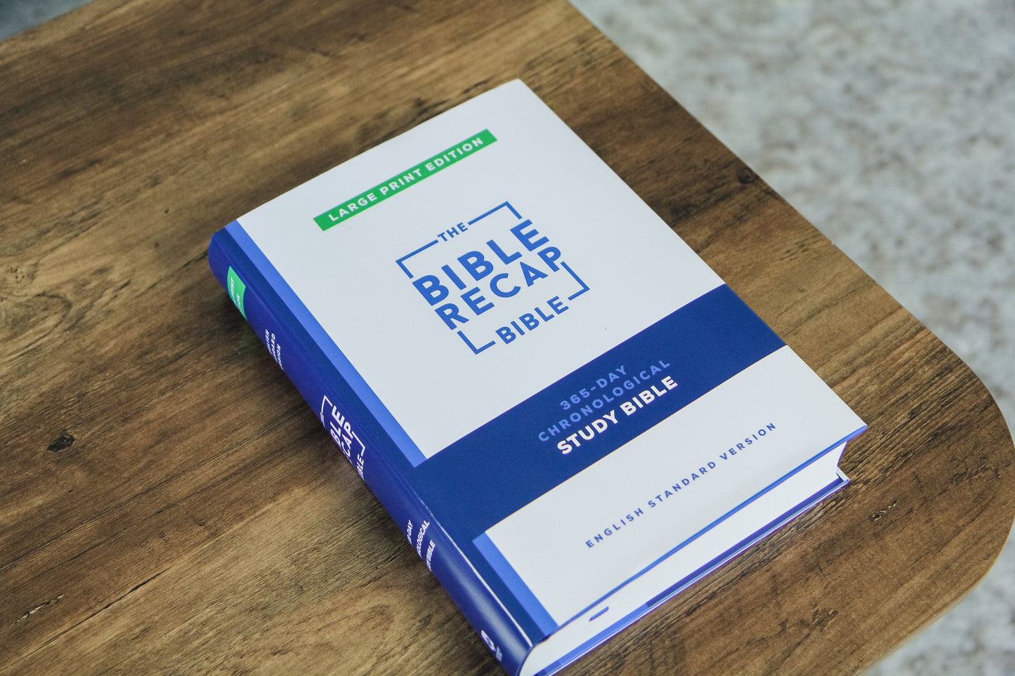 TBR 365-Day Chron Study Bible ESV - Large Print - Hardcover