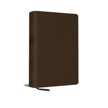 The Bible Recap 365-Day Chronological Study Bible - Brown Vegan Leather Softcover