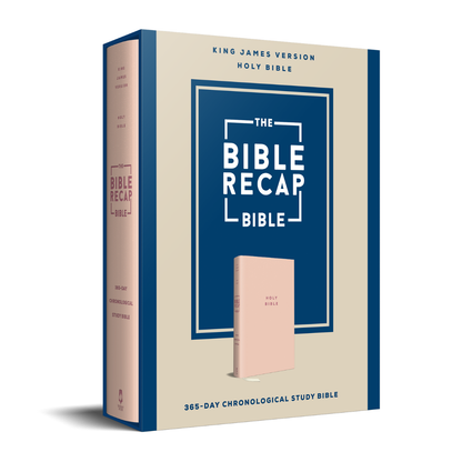 TBR 365-Day Chron Study Bible KJV - Pink Vegan Leather Hardcover