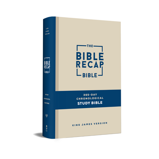 TBR 365-Day Chron Study Bible KJV - Hardcover