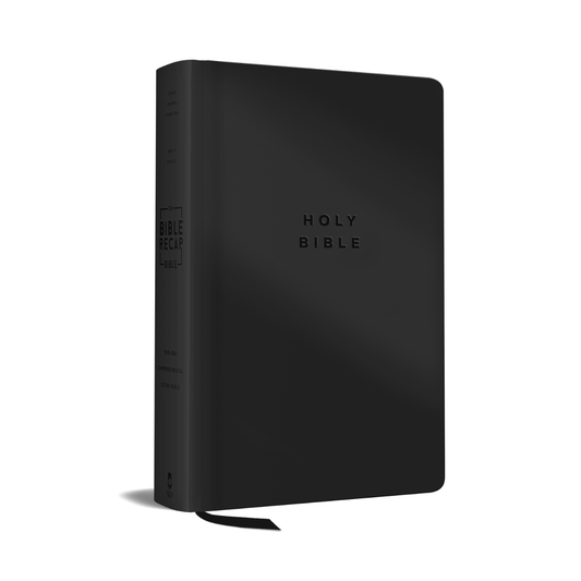 TBR 365-Day Chron Study Bible KJV - Black Vegan Leather