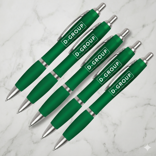 D-Group Ballpoint Pens - 5pk