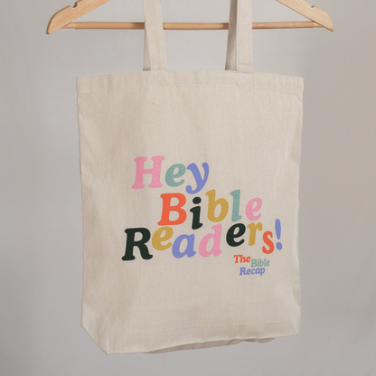Hey Bible Readers Tote
