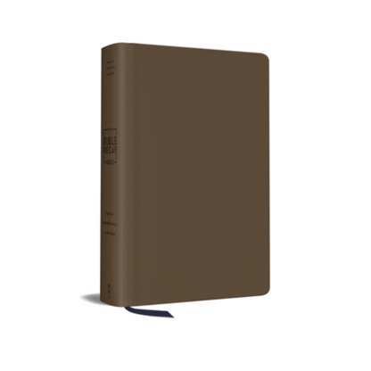 The Bible Recap 365-Day Chronological Study Bible - Brown Vegan Leather Softcover