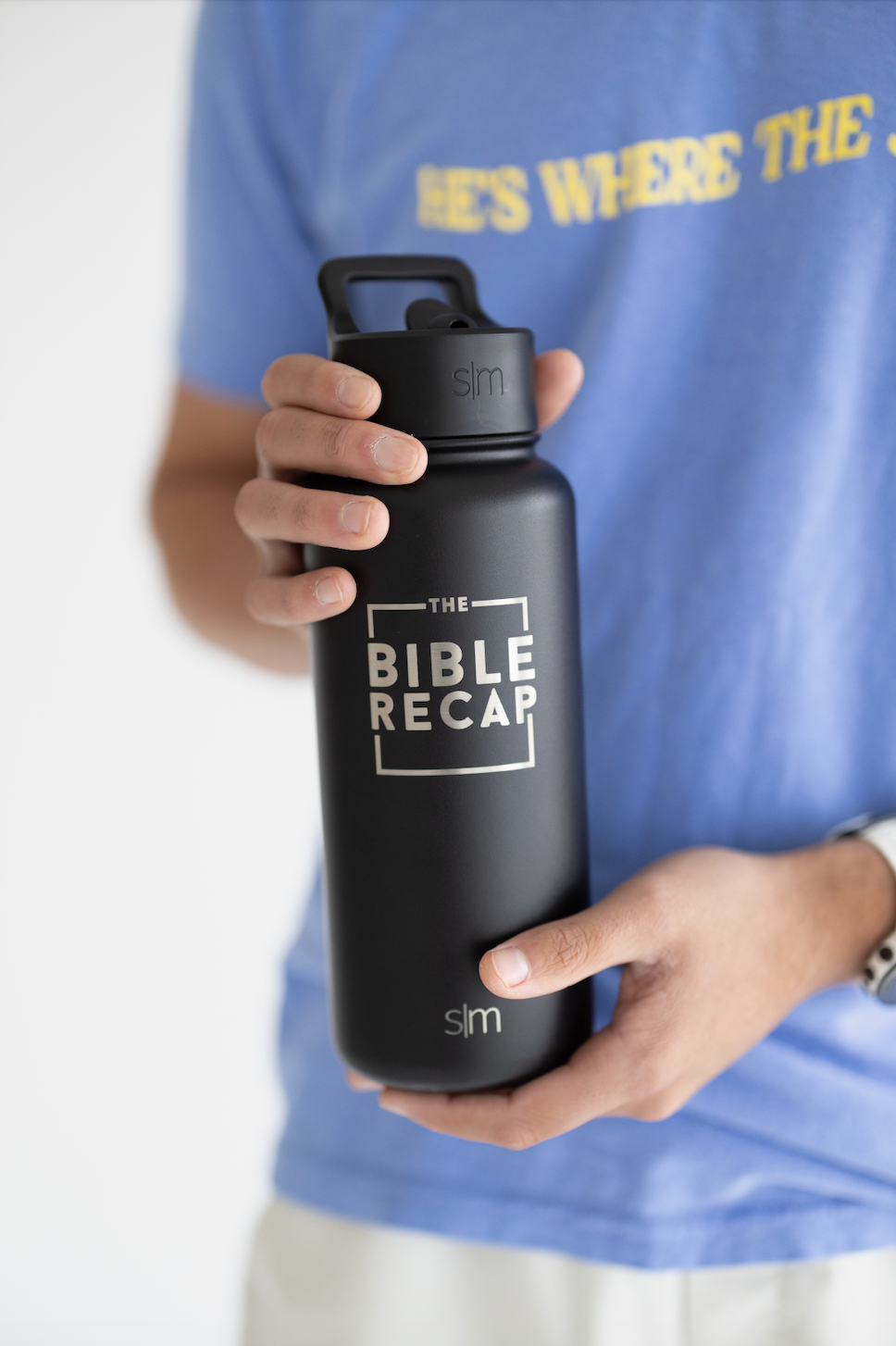 TBR Black Water Bottle