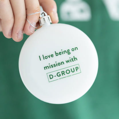 D-Group Christmas Ornament