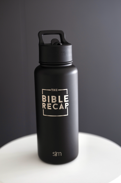 TBR Black Water Bottle